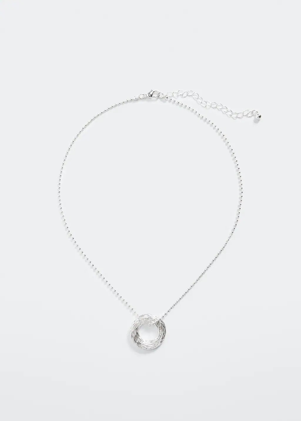 Geometric pendant necklace