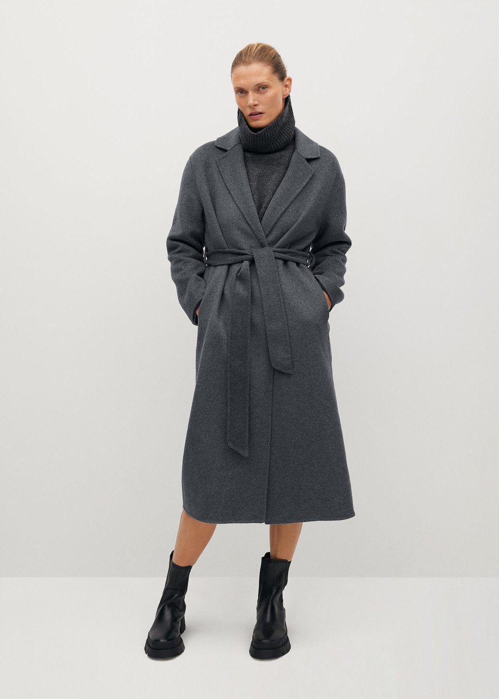 Handmade wool coat