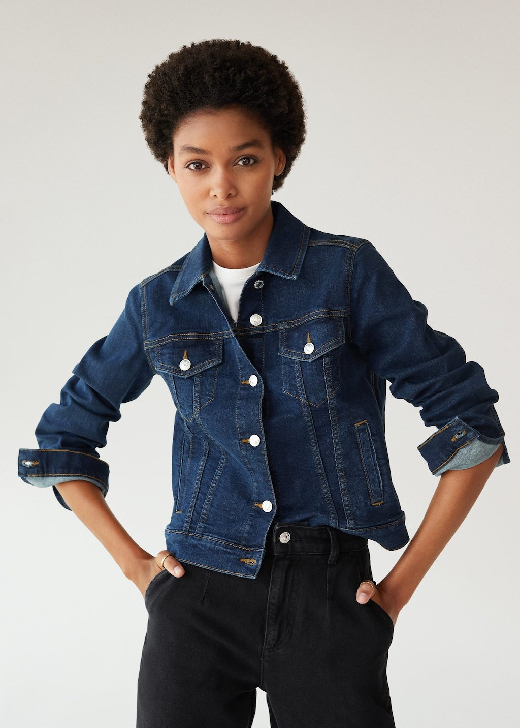Dark denim jacket