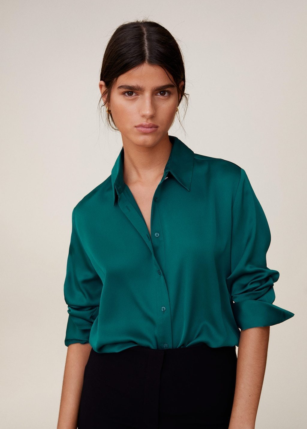 Satin shirt
